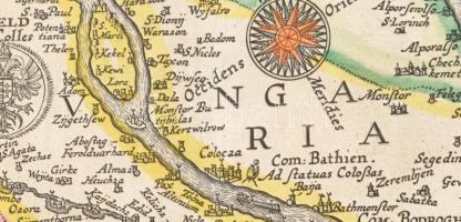 Nova et Recens Emendata Totius Regni Ungariae una cum Adiacentibus et Finitimis Regionibus Delineati...