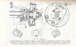 KAZ-451M, KAZ-452. Orosz nyelvű, szovjet kiadású típuskönyv. Kissé kopott félvászon-kötésben