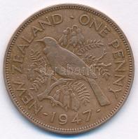 Új-Zéland 1947. 1p bronz "VI. György" T:XF,VF
New Zealand 1947. 1 Penny bronze "Geor...