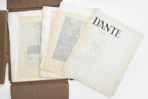 Markó Lajos (1882-?): Dante: Divina Commedia /Inferno/. Markó Lajos 25 eredeti rézkarca. Az előszót ...