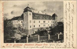 1903 Magyaróvár, M. Kir. Gazdasági Akadémia. Kiadja Kumpf Antal