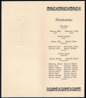 1911 Meghívó az Eperjesi Kaszinó Fiatalsága által rendezett zártkörű táncestélyre, Geiger Richárd sz...