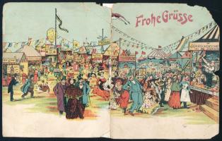 cca 1890-1910 "Címergyűjtemény", az Osztrák-Magyar Monarchia történelmi területei, színes ...