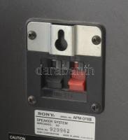 Sony 3Way Super Wide hangfal pár, falra is szerelhető, működik, 26x22x15 cm