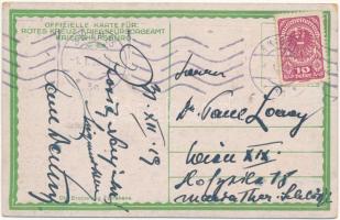 1919 Die Eroberung Tutrakans. Offizielle Karte für Rotes Kreuz, Kriegsfürsorgeamt, Kriegshilfsbüro N...