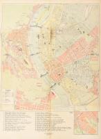 cca 1910 Kogutowicz: Budapest kis közlekedési térképe a legujabb villamos jelzésekkel. Bp., Magyar F...