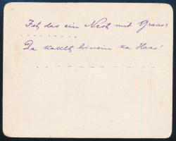 1916 Hódmezővásárhely, Bérkocsi viteldíj szabályzat, 10,5x8,5 cm