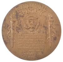 Amerikai Egyesült Államok ~1964. "John F. Kennedy / Inaugurated President..." kétoldalas b...