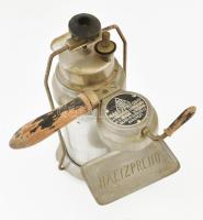 Haeszpresso, antik kávéfőző, Hajós és Szántó, fém, huzal nélkül, m: 29 cm, ritka!