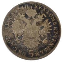 Ausztria 1840C 5kr Ag "I. Ferdinánd" T:F
Austria 1840C 5 Kreuzer Ag "Ferdinand I&quo...