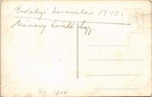 1940 Erdélyi bevonulás, Náray László hadnagy és ütege / Entry of the Hungarian troops in Transylvani...