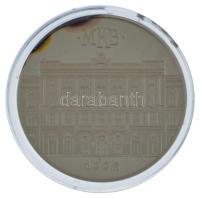 Lebó Ferenc (1960-) 1996. "MKB (Magyar Külkereskedelmi Bank) Rt." Ag emlékérem kapszulában...