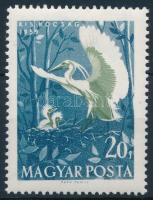 1959 Madarak (II.) 20f, a tervező neve alig látszik tévnyomat (4.000)