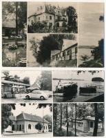 Göd, Alsógöd, Felsőgöd - 8 db MODERN város képeslap (Képzőművészeti Alap Kiadóvállalat)