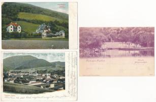 Trencsénteplic, Trencianske Teplice; - 5 db régi képeslap / 5 pre-1945 postcards