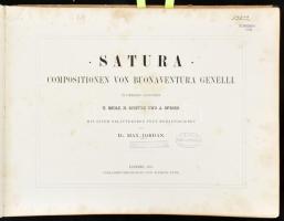 Satura - Compositionen von Buonaventura Genelli - In Umrissen gestochen von H. Merz, H. Schütz und A...