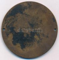 Ausztria DN "Grossglocknerstrasse - Salzburger Automobil Club" egyoldalas bronz emlékérem,...