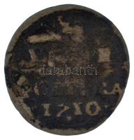 1710PH Poltura Ag "I. József" (0,91g) T:F patina 
Huszár 1579., Unger II.: 1160