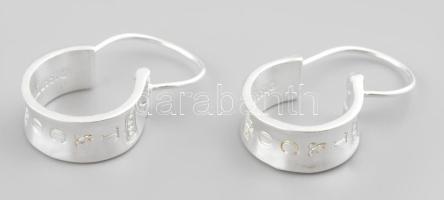 Ezüst (Ag) Tiffany 1837-es jubileumi sorozat jelzésű ékszer szett: Karreif, gyűrű, fülbevaló pár, ny...