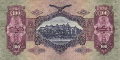 1930. 100P "*"-gal (2x) egymásutáni sorszámokkal T:I