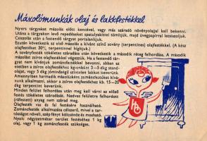 A Háztartási Bolt hasznos tanácsai háziasszonyok számára, kis szakadással, 12p