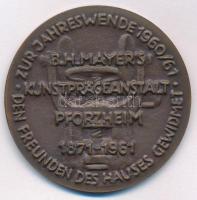 NSZK 1960. "90 éve a pénzverés szolgálatában / Az 1960/61-es év fordulóján - A ház barátainak s...