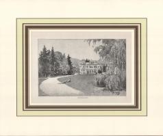 cca 1880-1900 Történelmi magyar várak, városrészletek és kastélyok, össz. 4 db: Szegedi vár, Betléri...