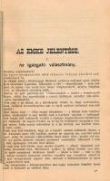 1888 AZ EMKE - Erdélyrészi kulturális Egyesület harmadik rendes közgyűlése Brassóban. Részletes jegy...