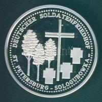 Németország DN "Szentpétervár - Sologubowka" Ag 20,1g emlékérem T:PP