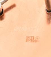 Svéd zenélő díszüveg, működik, kis kopással, m: 25 cm