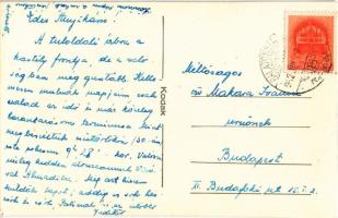 1942 Balatonszemes, Szemes; kastély frontja, villa. photo (EK)