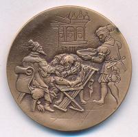 Németország 1991. "Paracelsus 1541." kétoldalas Br emlékérem "B.H.Mayer" gyártói...