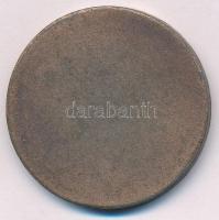 ~1980. "Budapesti Orvostudományi Egyetemi Sportclub - versenydíj" egyoldalas bronzozott fé...