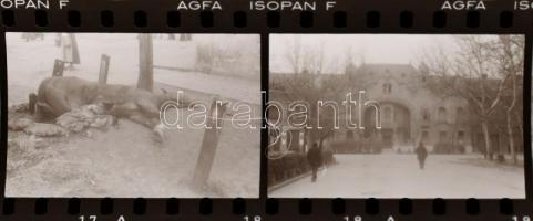 II. világháborús orosz fronton készült negatív tekercs, 36 kocka