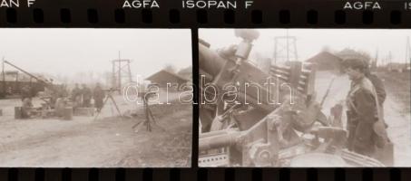 II. világháborús orosz fronton készült negatív tekercs, 36 kocka