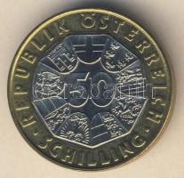 Ausztria 2002. 50Sch "Schilling valuta" bimetál T:BU