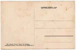 Budapest XVI. Rákosszentmihály, Jahoda (Jahrda) Frigyes fűszer és csemege üzlete és saját kiadása. R...