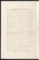 1906 Bp., közjegyzői okirat, ingatlan adásvételi szerződés, 2 x 1K 50f okmánybélyeggel