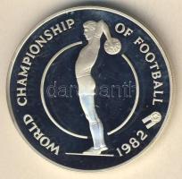 Jamaica 1982. 10$ Ag "Labdarúgó VB" T:PP