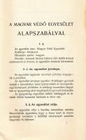 1904 A Magyar Védő Egyesület alapszabályai 16p
