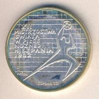 Lengyelország 1982. 200Zl Ag "Labdarúgó VB" T:PP