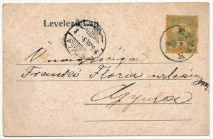 1905 Etyek, Ettyek; Római katolikus templom és belseje, szentmise, gyógyszertár. Zimbal Ferenc kiadá...