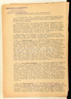 1946-1956 Dr. Csukás Zoltán állatorvos, egyetemi tanár iratai: egyetemi felkérések, kinevezések, föl...