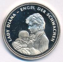 Németország 1997. "Lady Diana Spencer" kétoldalas fém emlékérem (34mm) T:PP kis fo.
Germa...