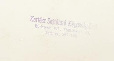 8 darab fotó Nagy Béla temetéséről, André Kertész Sajtófotó Képszolgálat készítésével, kis hullámoso...