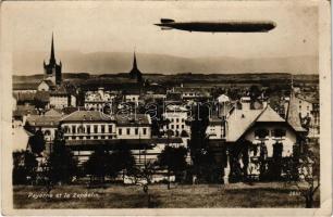 Payerne et le Zeppelin / Zeppelin airship over Payerne, Switzerland (fl)