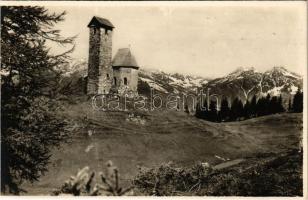 1929 Merano, Meran (Südtirol); Giogo di San Vigilio presso Merano (glue marks)