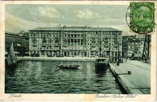 1914 Trieste, Trieszt; Excelsior Palace Hotel (fl)