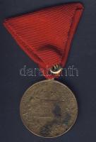 1898. "Signum Memoriae" Br katonai érdemérem szalaggal T:2/3