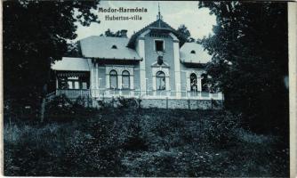 Modor-Harmónia, Modra; Hubertus villa. Laczkovich Róbert kiadása / villa